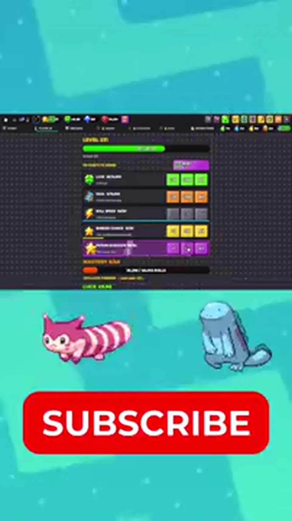 Roll A Stickman fight HUD with no menu covering the army